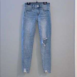 AE Light Wash Super Stretch Jeans